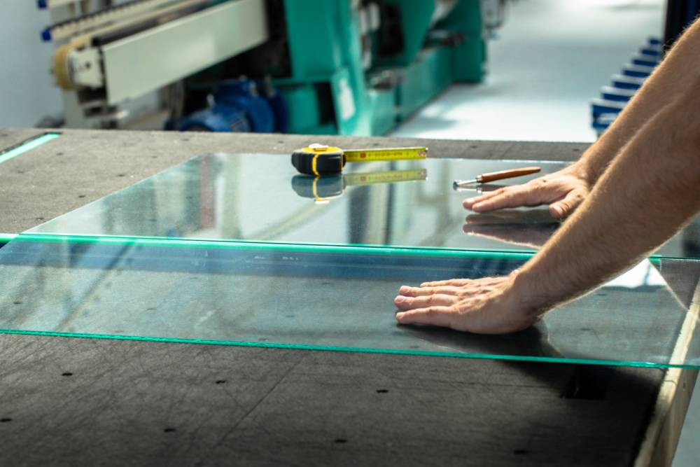Travail du verre près de Saint-Jean-Cap-Ferrat