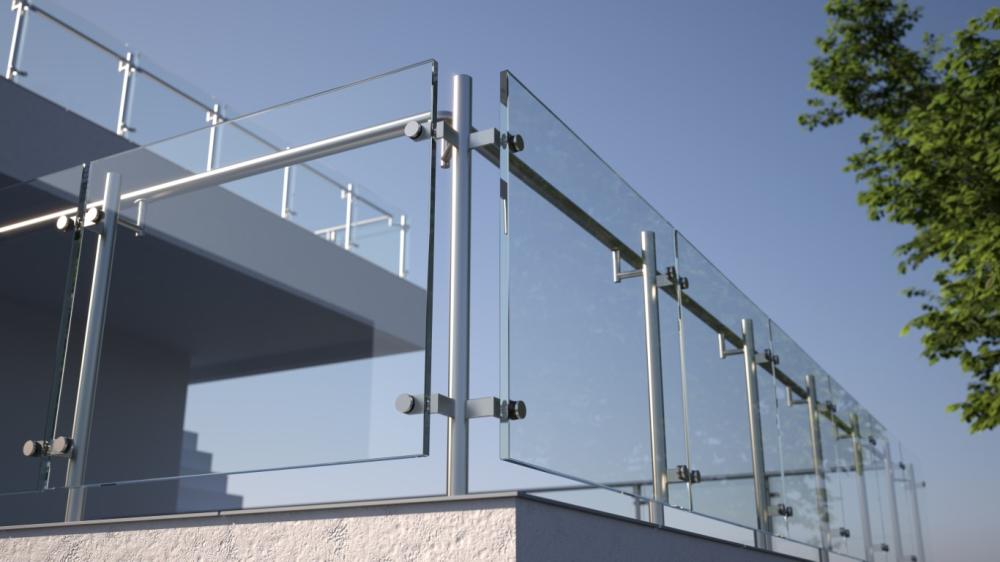 garde-corps verre extérieur